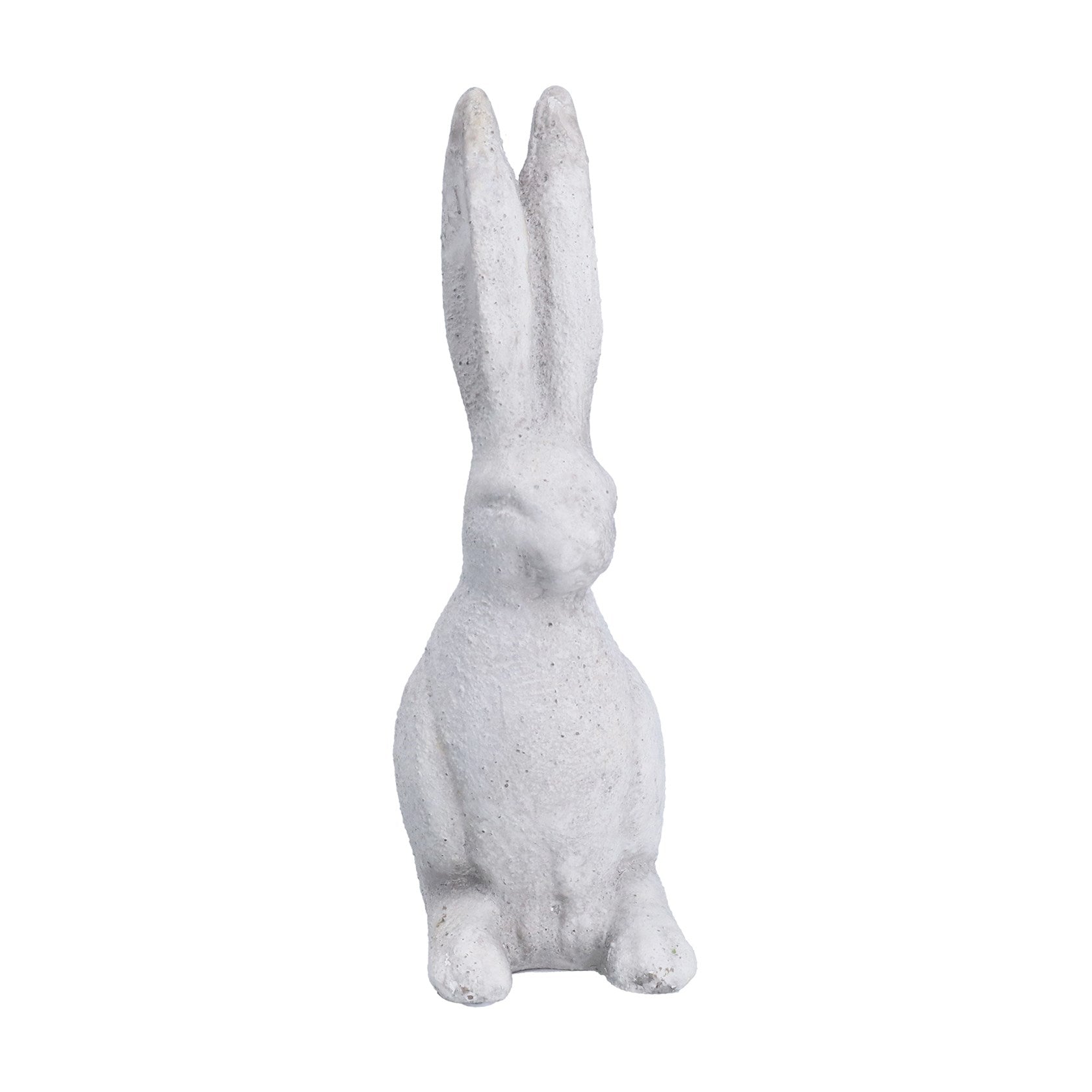 Stone effect hare ornament (Small)