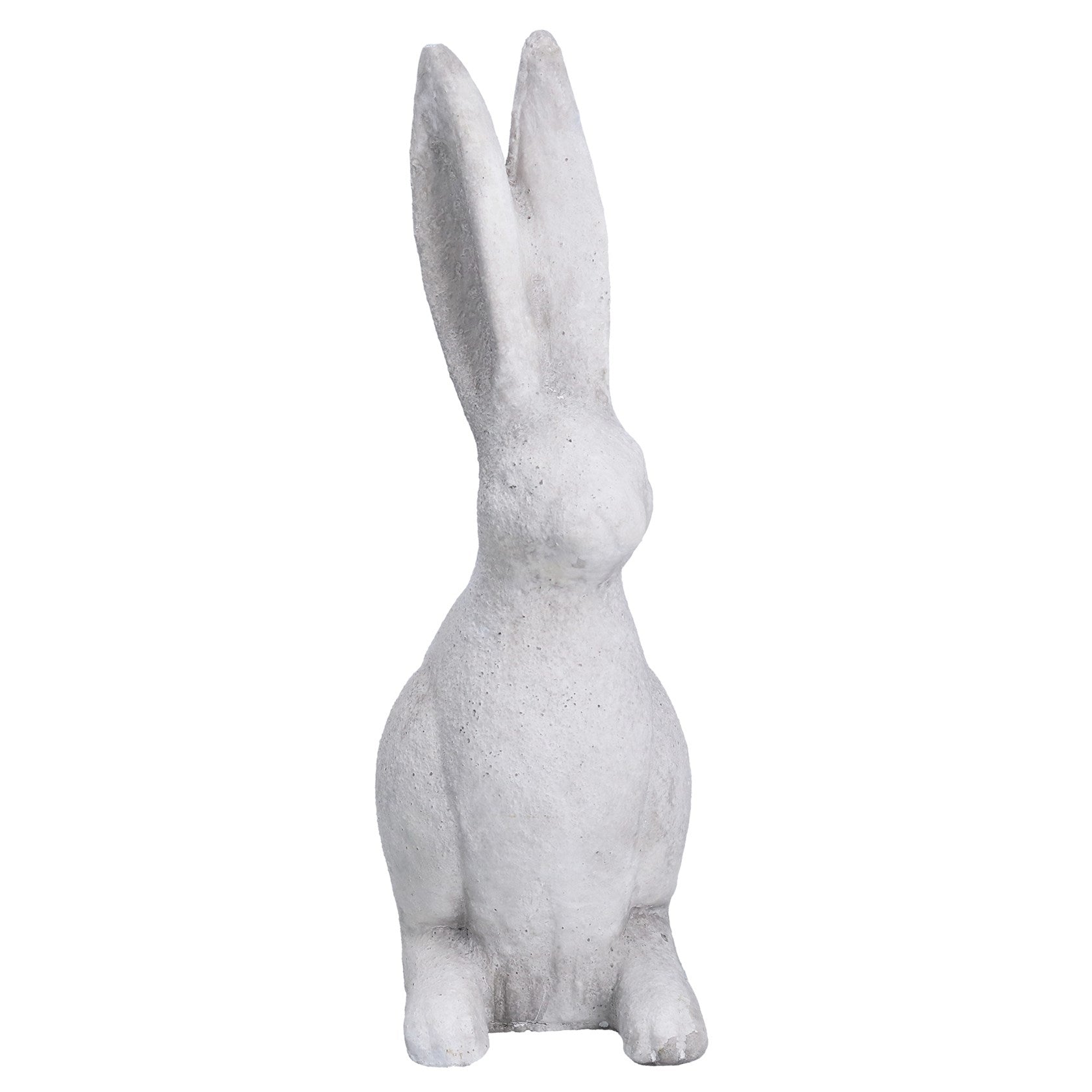 Stone effect hare ornament (Large)