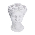 Stone effect goddess head pot cover (Large)