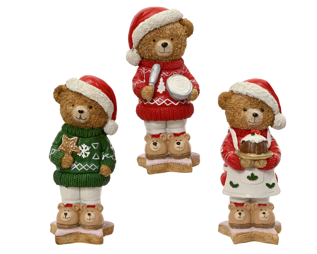 Christmas bear ornament