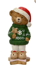 Christmas bear ornament