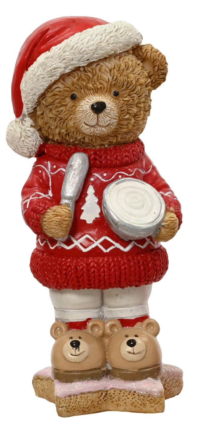 Christmas bear ornament