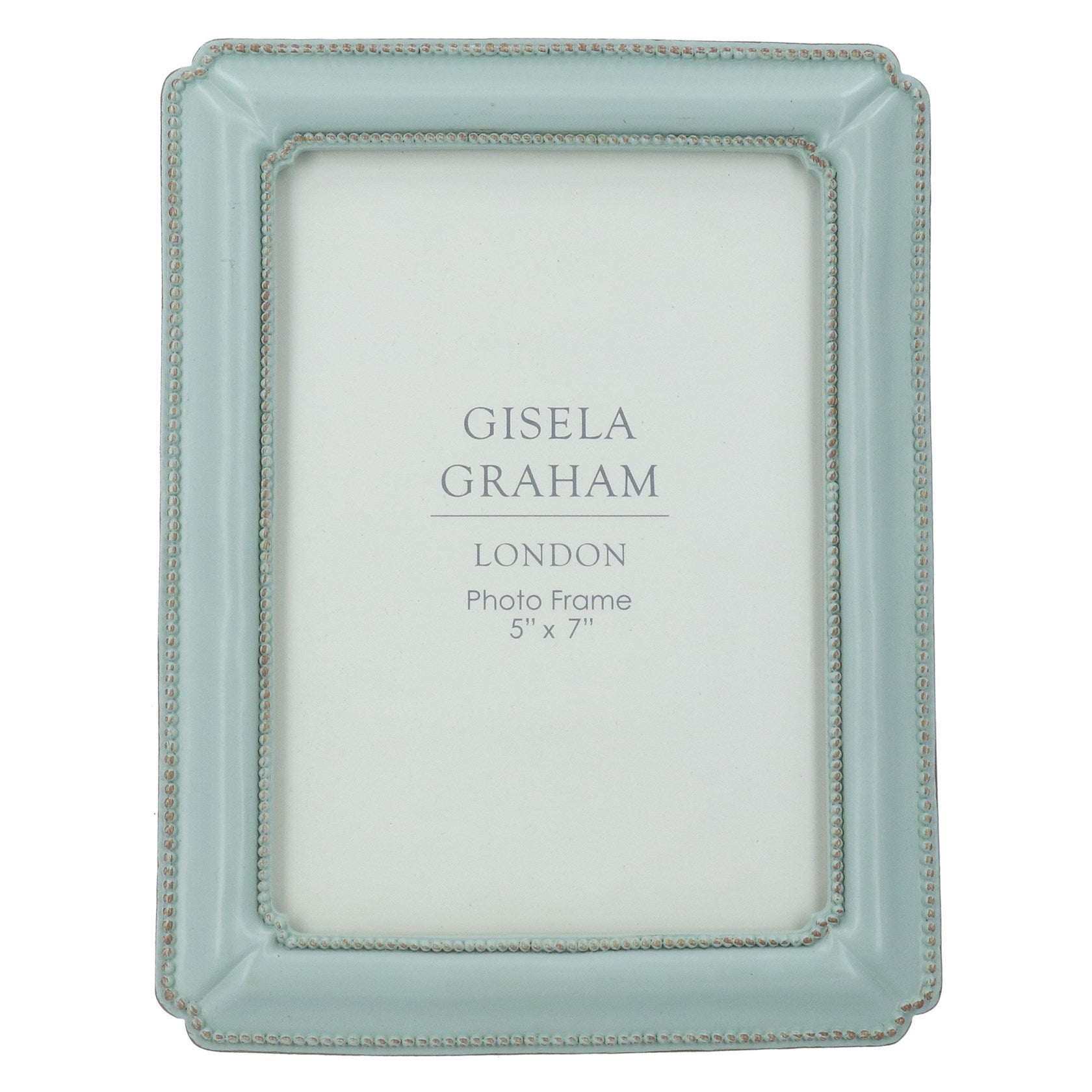 Verdigris resin classic picture frame, 5x7