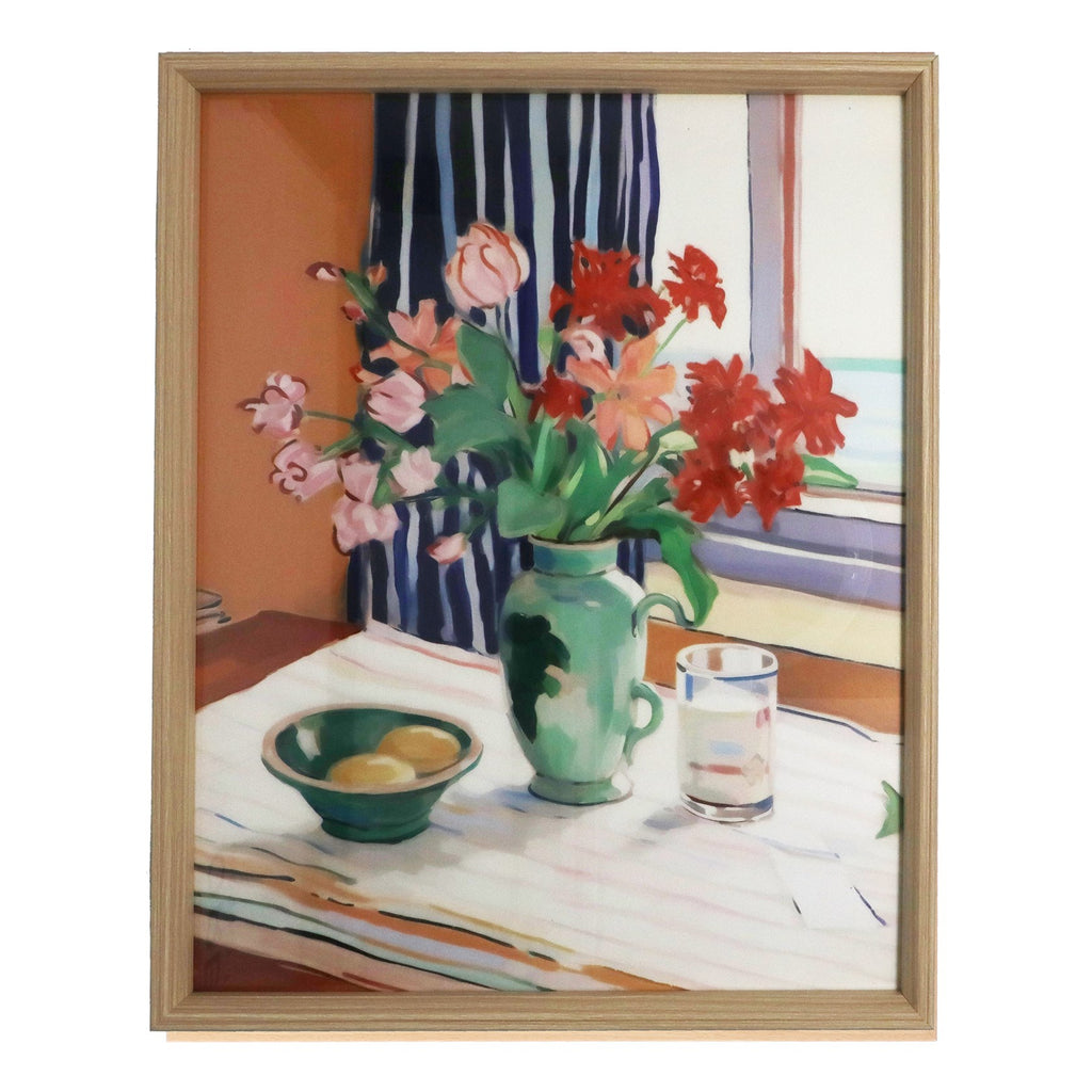 Room with a view framed print