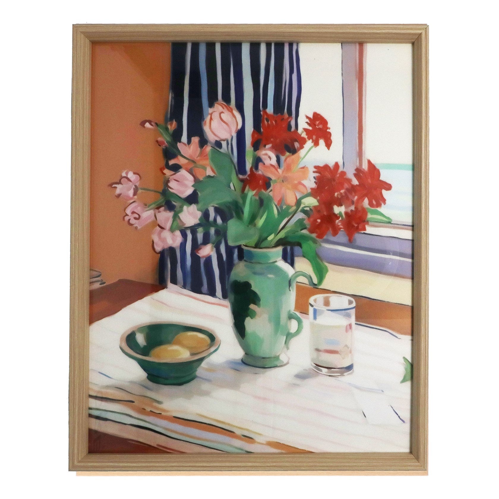 Room with a view framed print