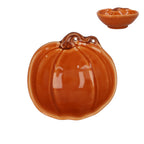 Pumpkin & tendril ceramic mini trinket dish