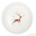 Nostalgia sleigh print bone china mini bowl