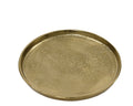 Extra large gold metal tray/plate