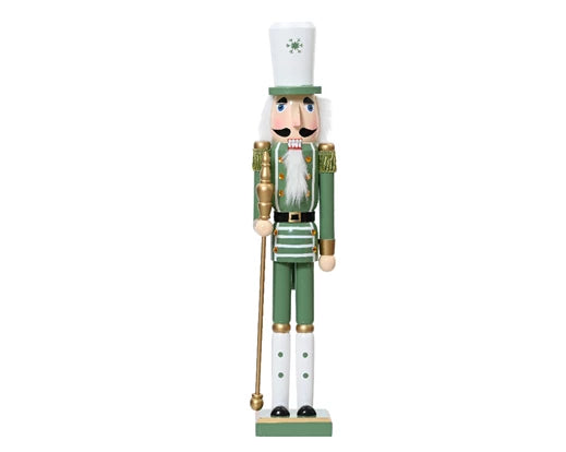 Mint green nutcracker