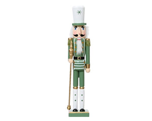 Mint green nutcracker