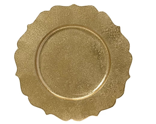 Gold Deco Plate