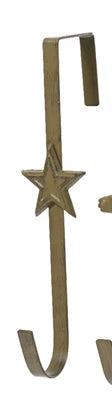 Bronze wreath hooks
