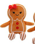 Mr/Mrs Gingerbread plush toys