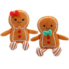 Mr/Mrs Gingerbread plush toys