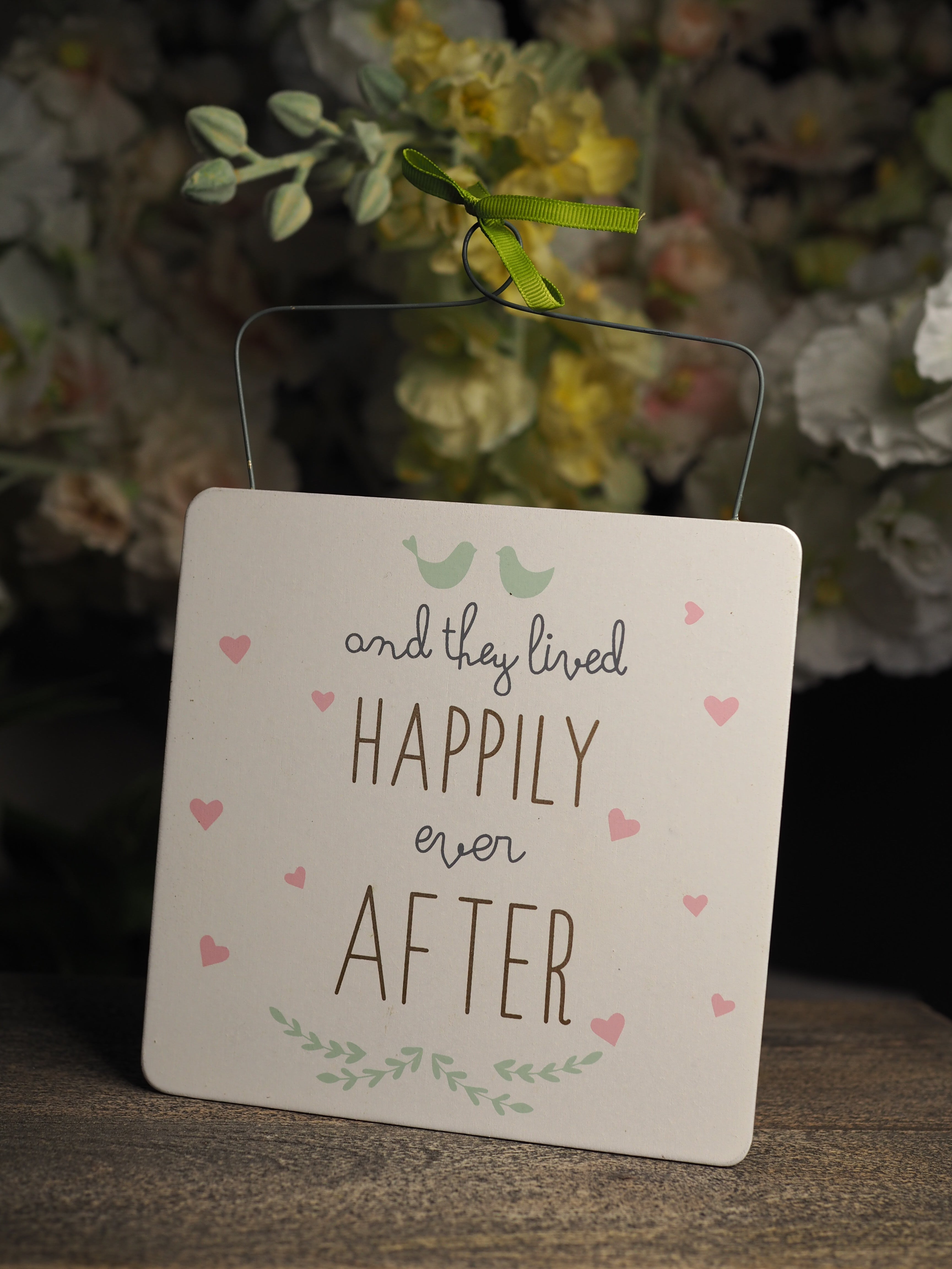 Happily Ever After plaque