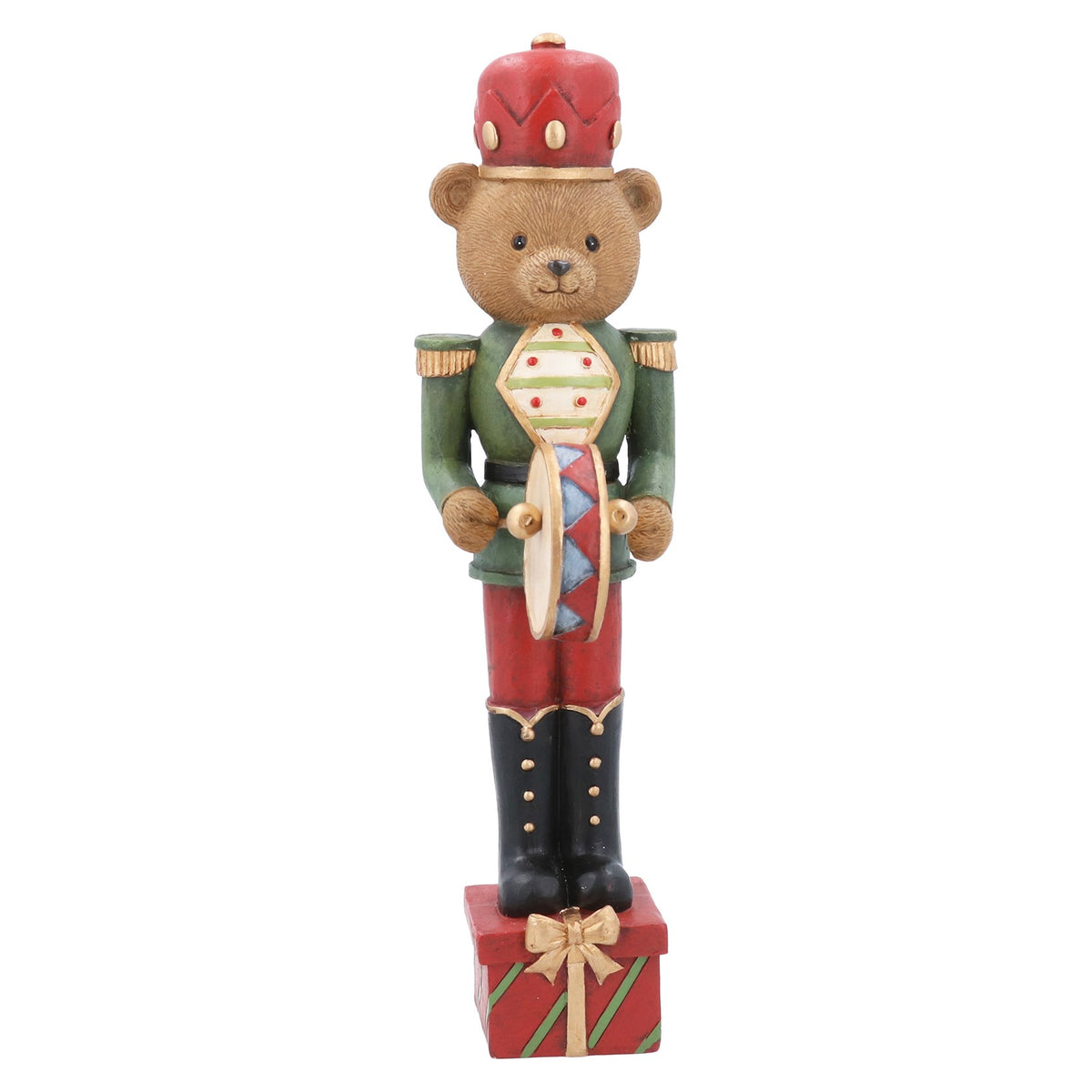 Teddy nutcracker ornament