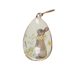 Vintage style easter hanging decs