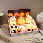 Football rechargeable silicone night light