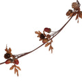 Acorn & cone fine garland