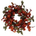 Autumn oak leaf & acorn wreath
