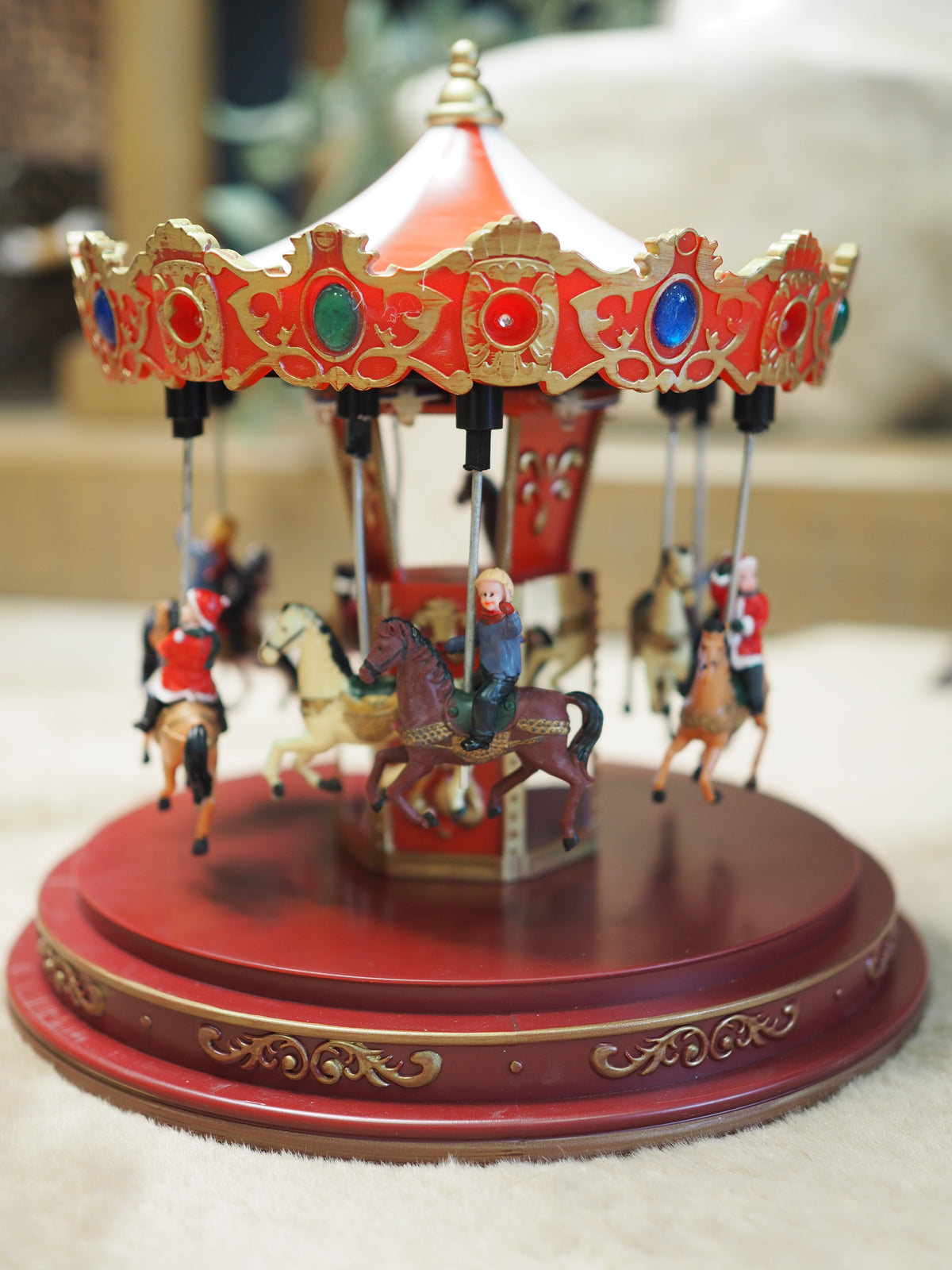 LED carousel indoor decoration