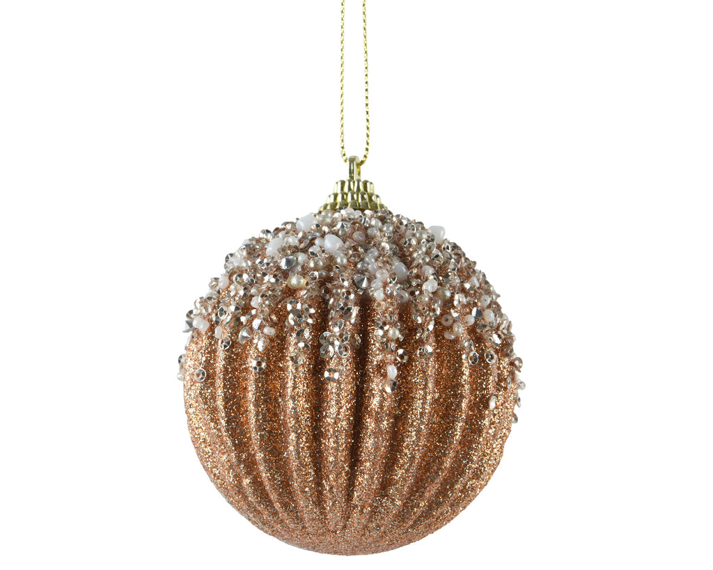 Brandy bauble with pearl and sequin detailing