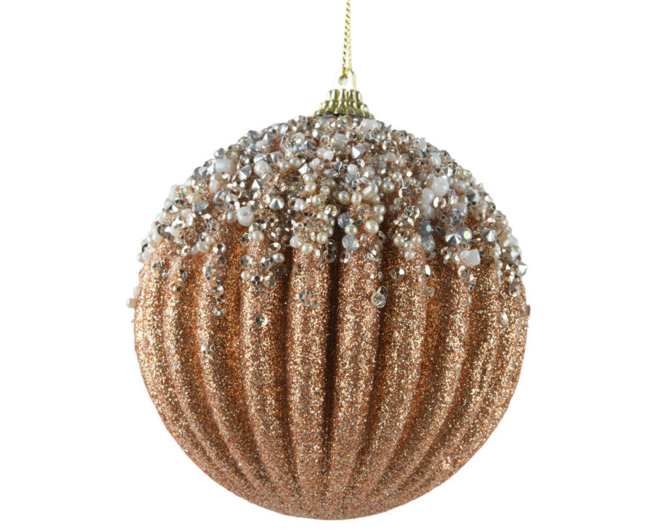 Brandy bauble with pearl and sequin detailing
