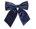 Midnight Blue Christmas Bow
