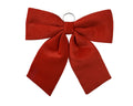 Christmas red velvet bow, 72cm
