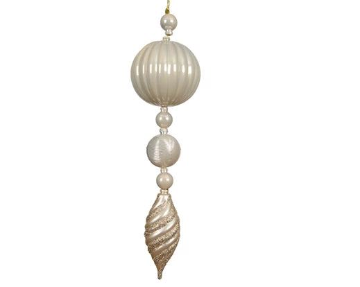 Pearl large beaded hanging decoration