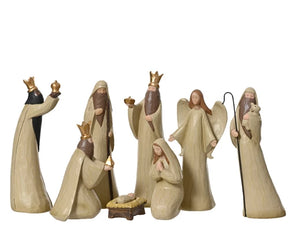 Nativity set 8 piece