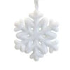 Snowflake hanging decs