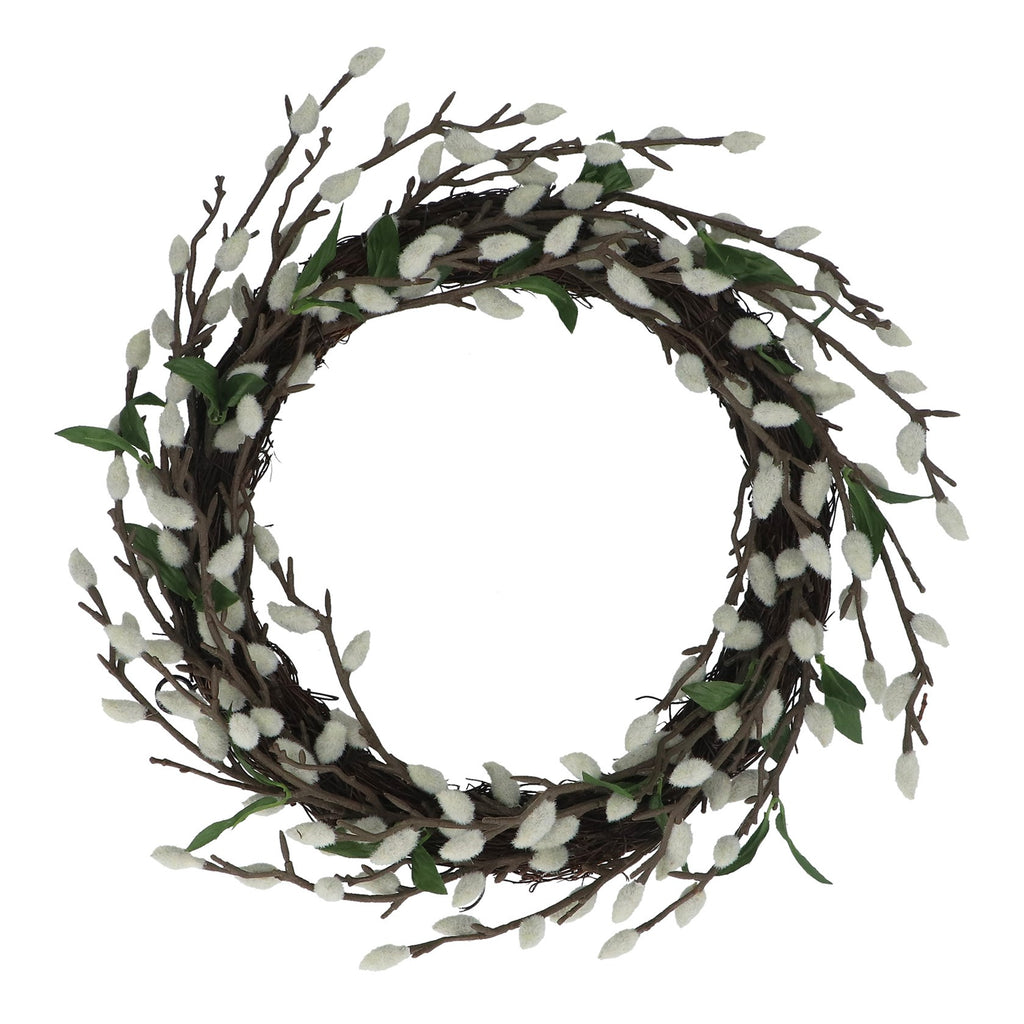Willow bud spring wreath