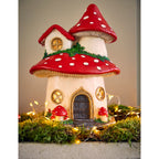 LED mushroom/toadstool ornament