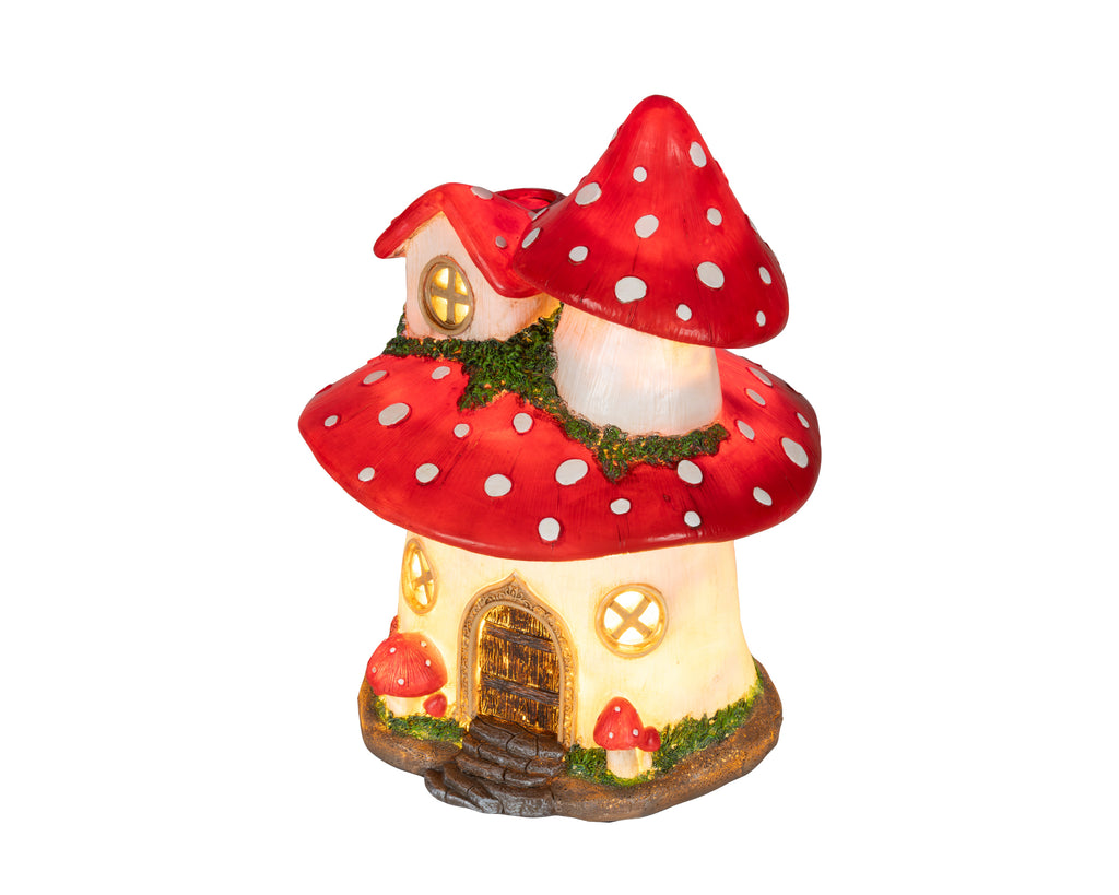 LED mushroom/toadstool ornament
