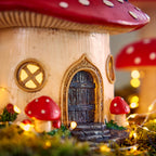 LED mushroom/toadstool ornament