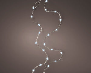 Micro LED string lights (40 LED cool white lights)