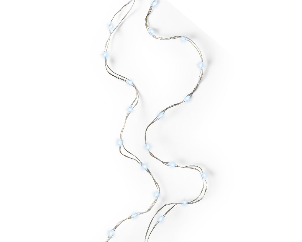 Micro LED string lights (20 LED cool white lights)