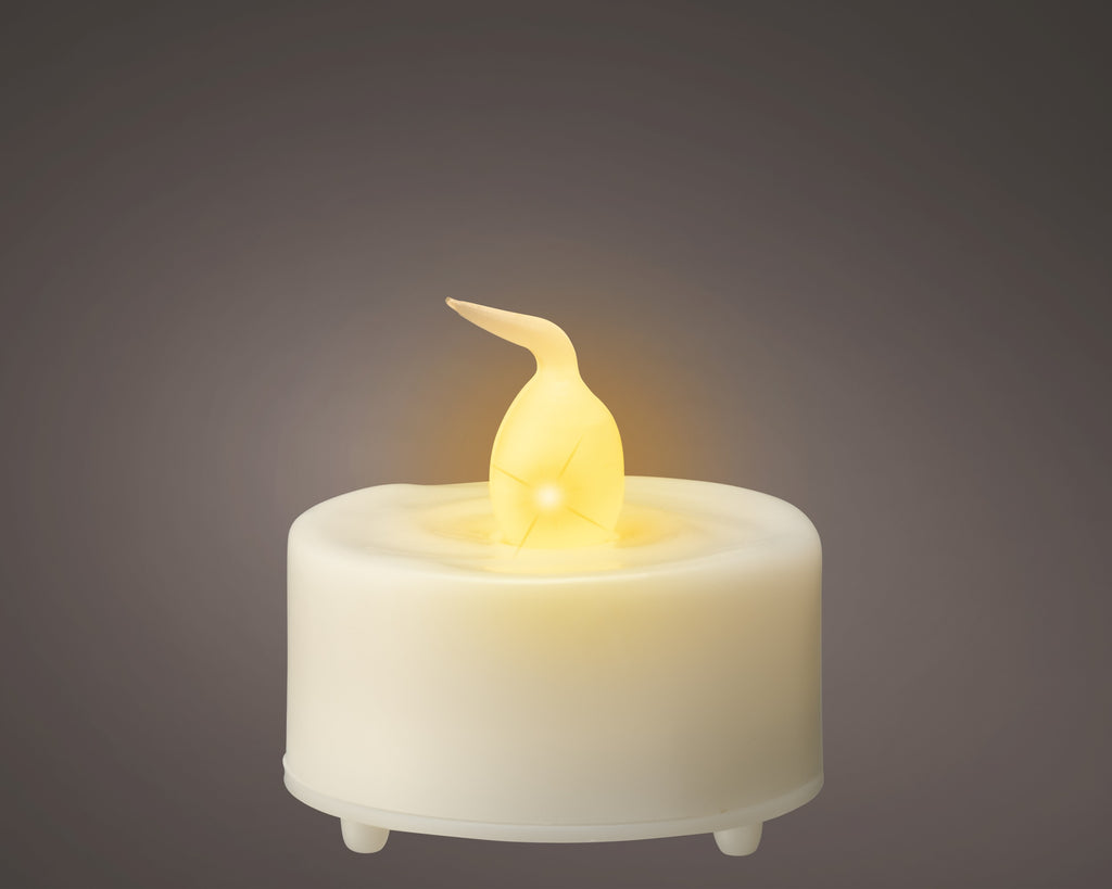 Box of 4 LED tealights with timer