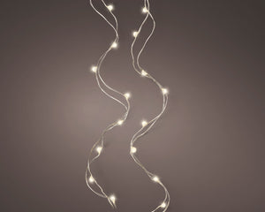 Micro LED string lights (40 LED warm white lights)