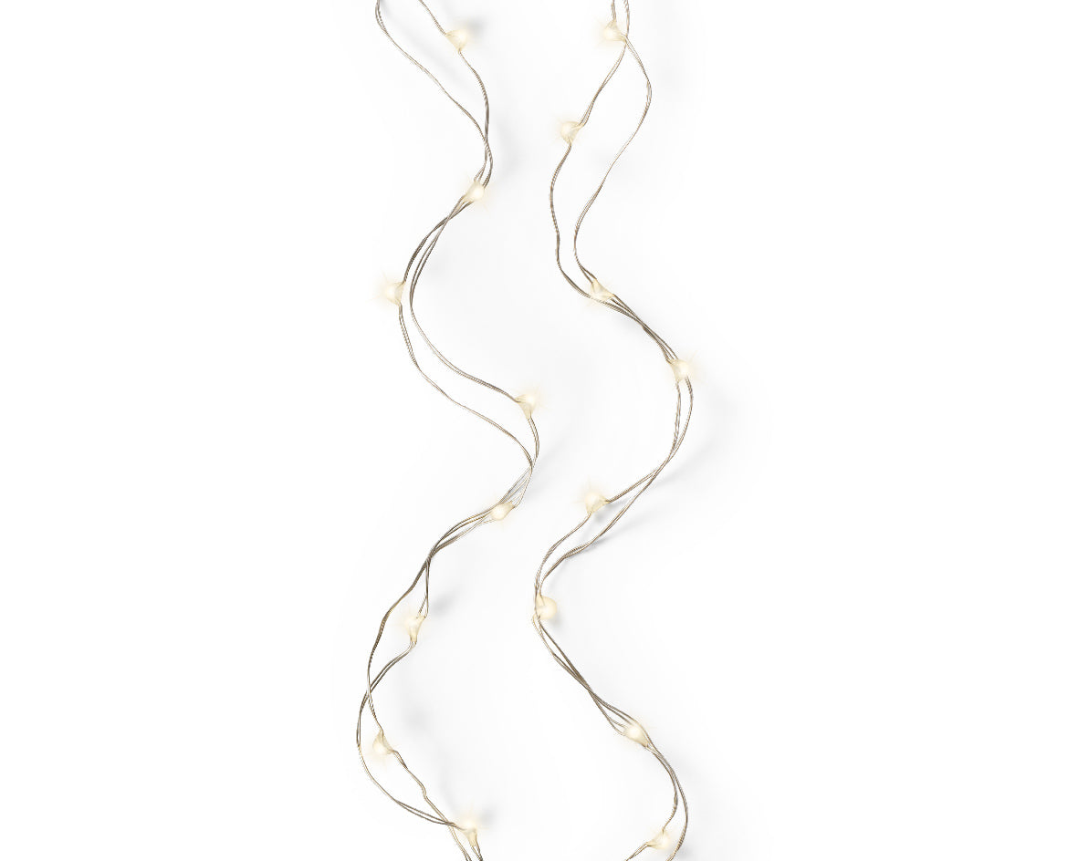 Micro LED string lights (20 LED warm white lights)