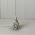 Beige ceramic tree with mottled effect - 11.5cm