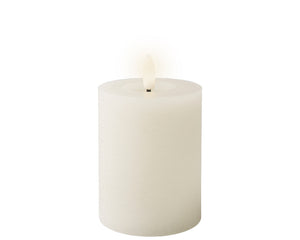 White LED wick candle (11cmH)