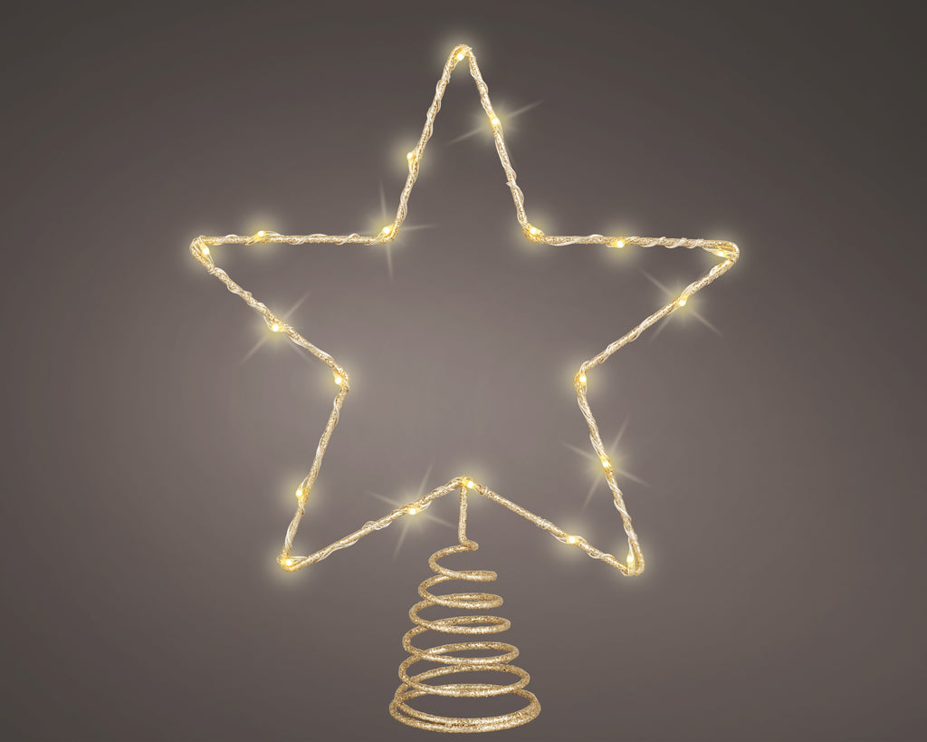 Micro LED star treetopper