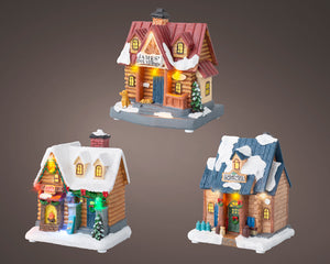 Light up village scenes