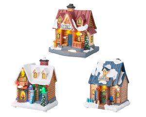 Light up village scenes