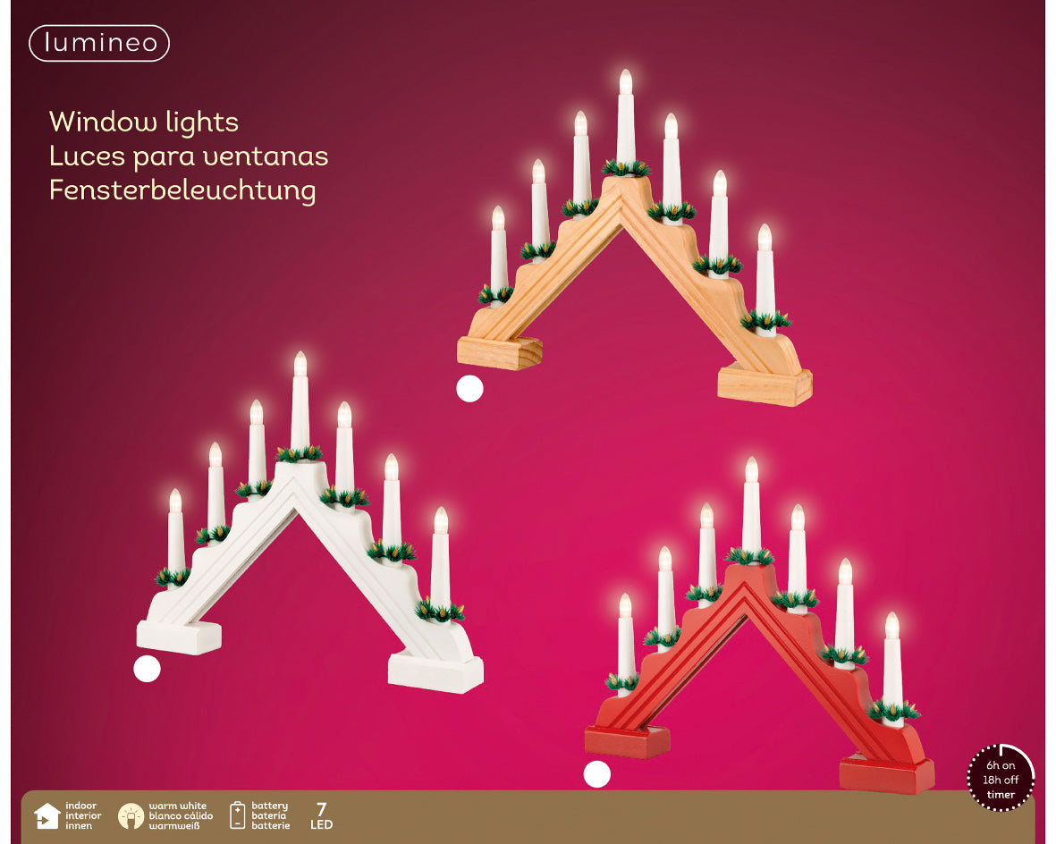 Candle Arch/Bridge in White