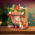 LED Festive Water Spinner Fireplace