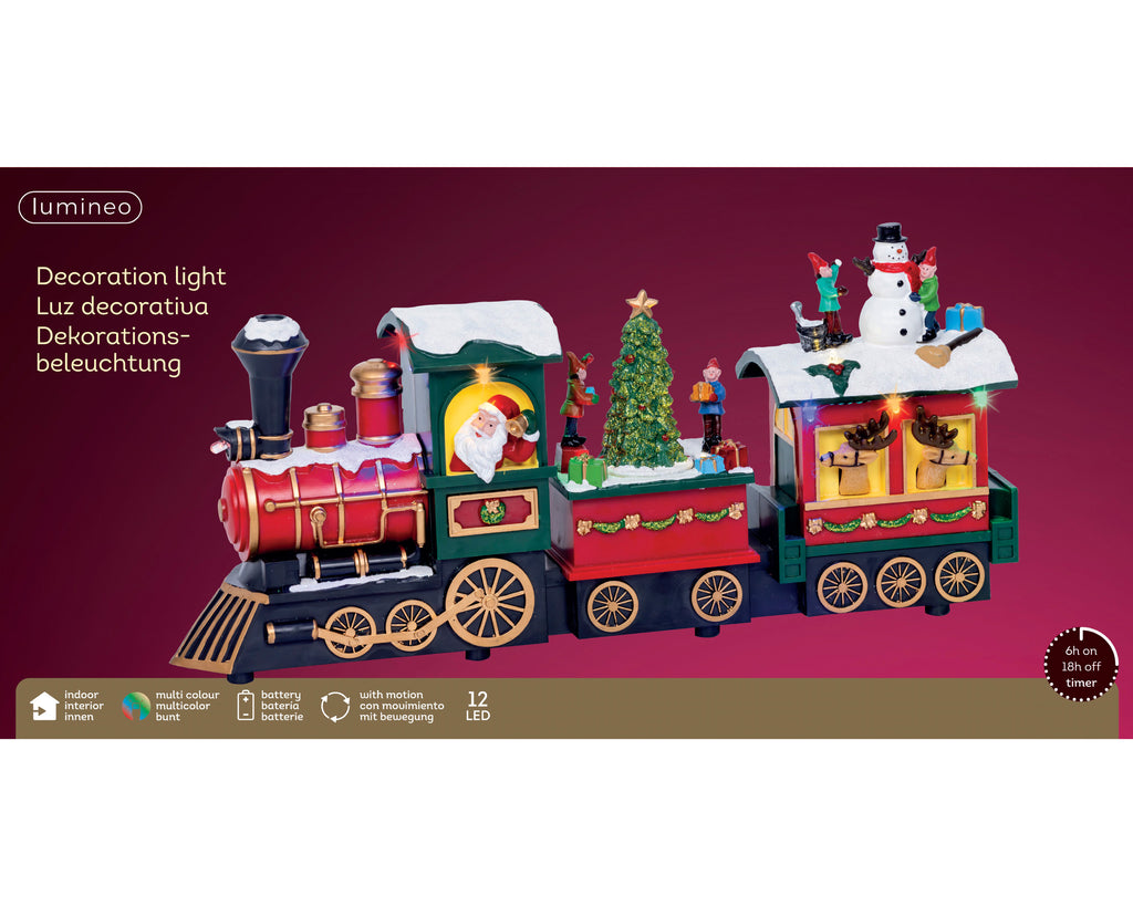 LED Christmas train