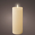 LED Cream wax candle ( 19cmH )